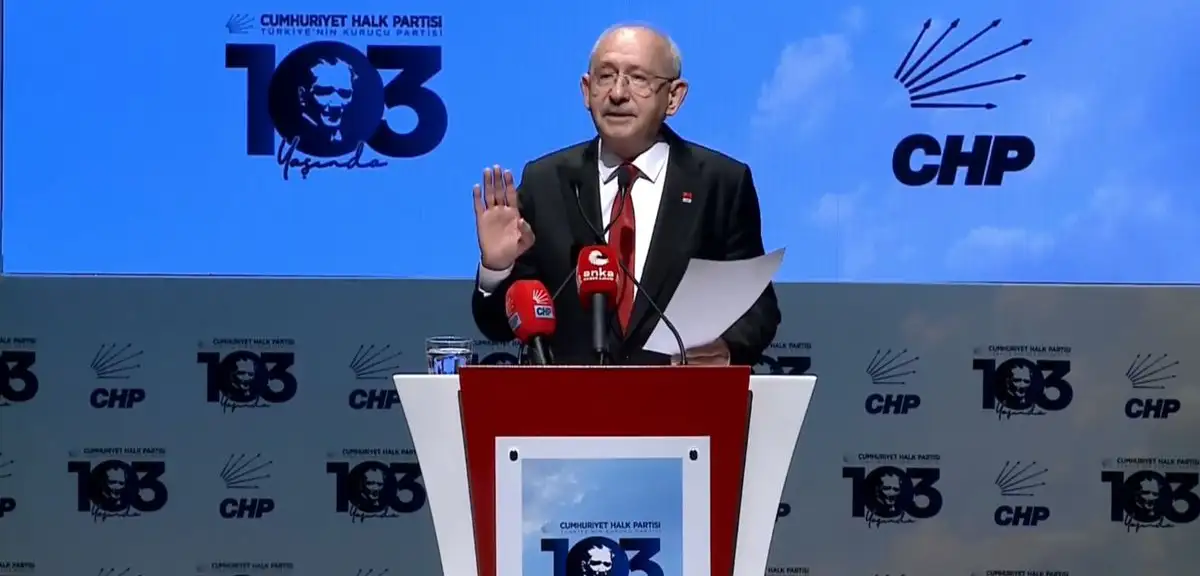 Kılıçdaroğlu'ndan CHP’nin Kuruluş Yıl Dönümünde Birlik Mesajı