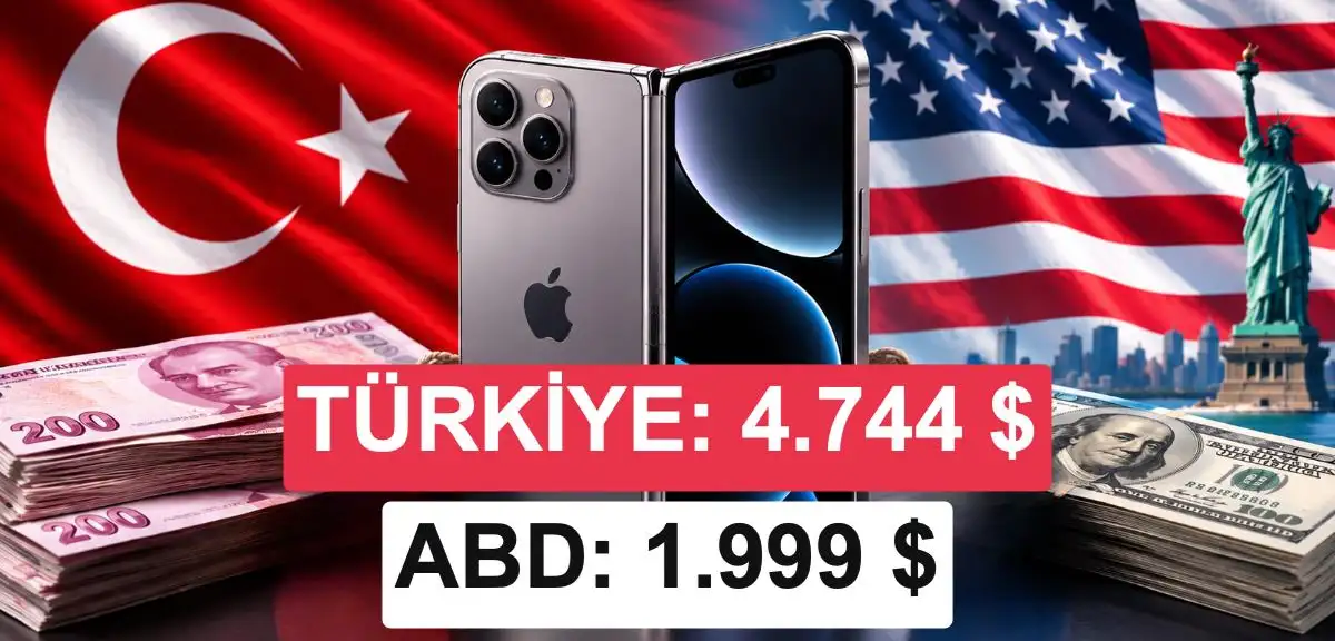 Dünyanın en pahalı iPhone Duo'su Türkiye'de: ABD'nin 2,36 katı!