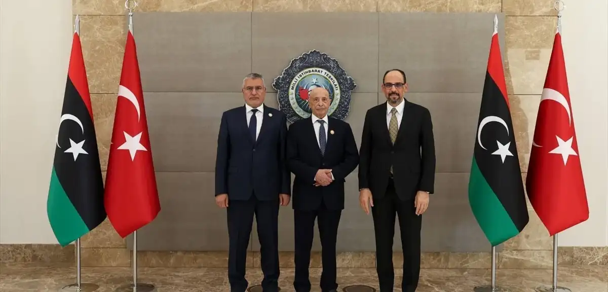 MİT Başkanı Kalın Libya Meclisi ve Konsey Başkanlarıyla Görüştü