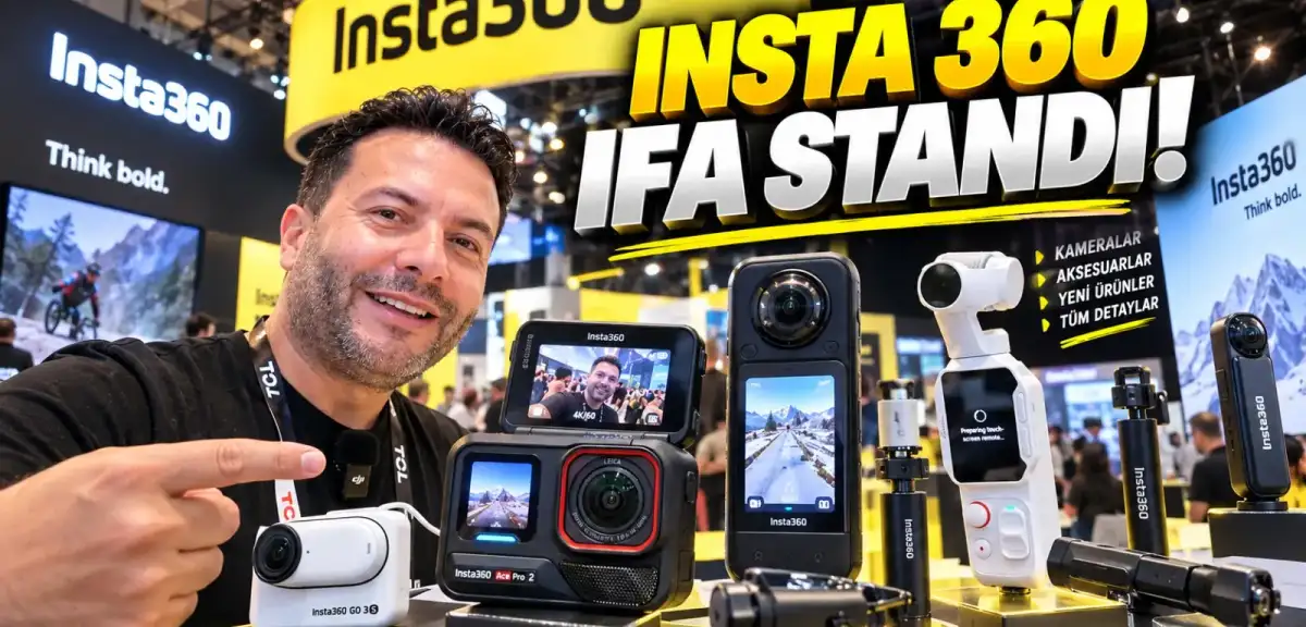 Insta360 Luna Pro ve Yeni Kameralar IFA 2026’da İncelendi
