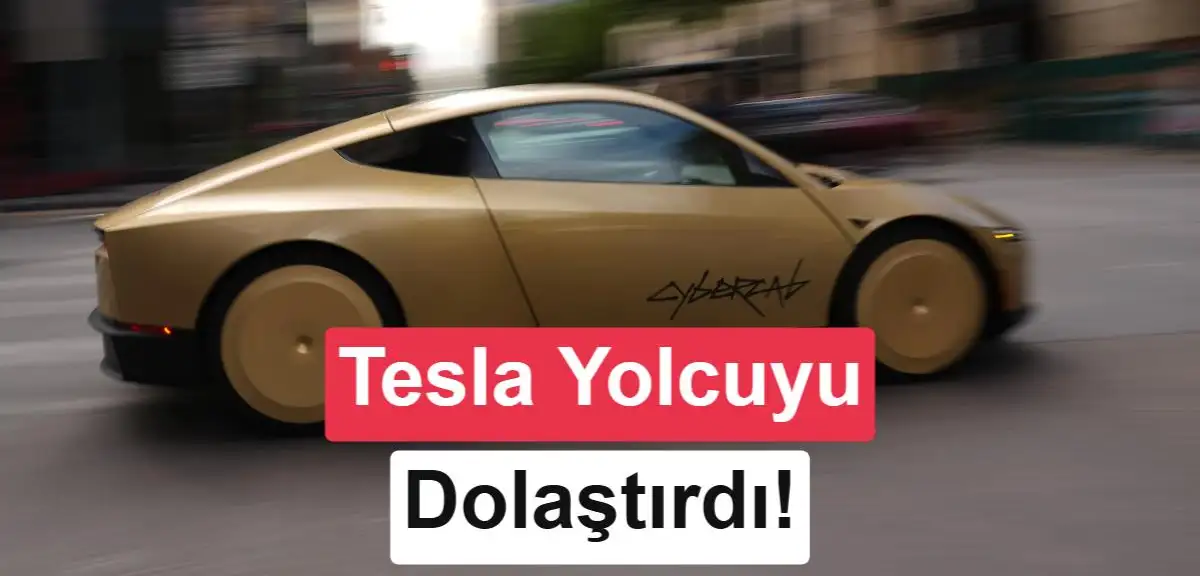 Tesla’nın robotaksisi 10 dakikalık yolu 70 dakikada tamamladı
