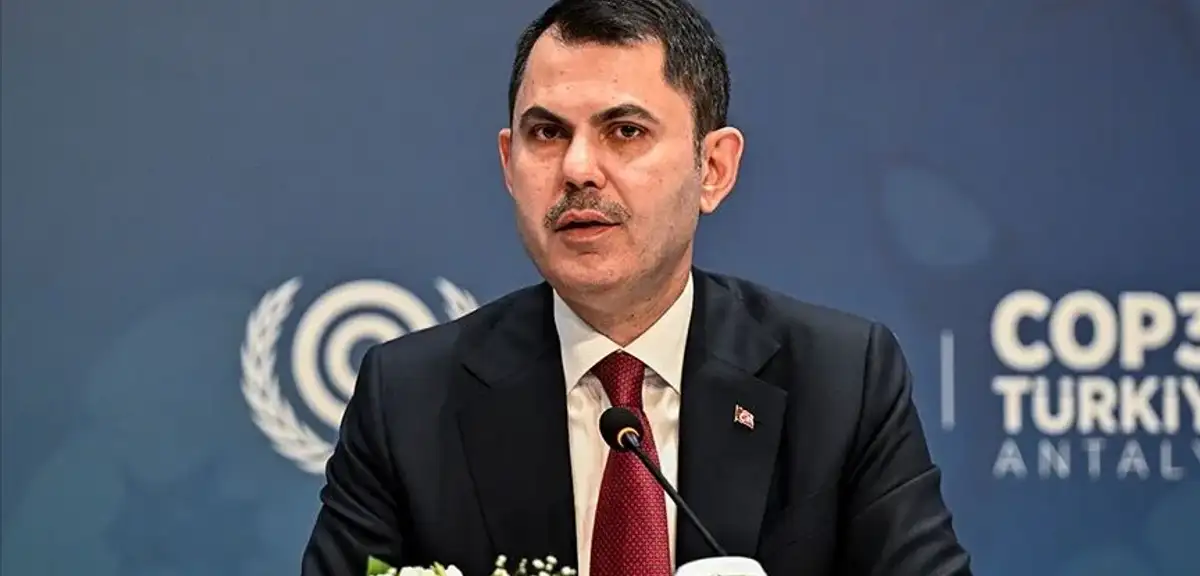 Bakan Kurum: "İklim Sorunu Güvenlik Sorunu Haline Geldi"