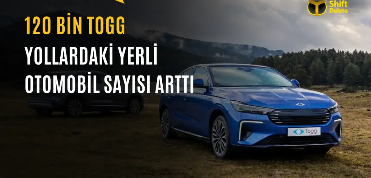 Togg yollardaki araç sayısını 120 bine ulaştırdı