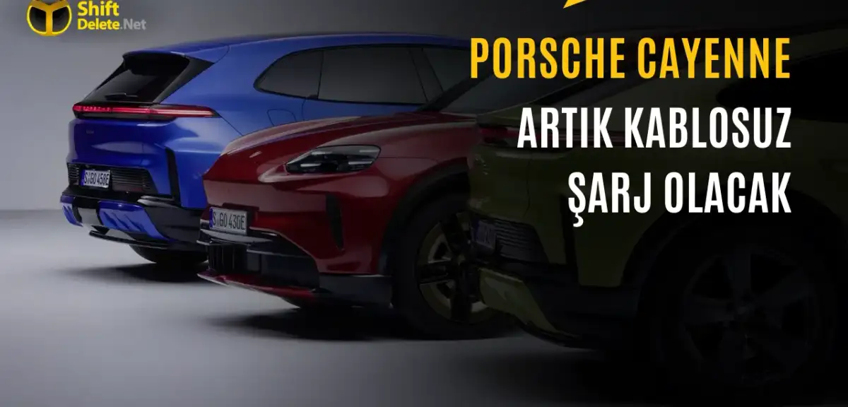 Porsche Elektrikli Cayenne İçin Kablosuz Şarj Sistemi