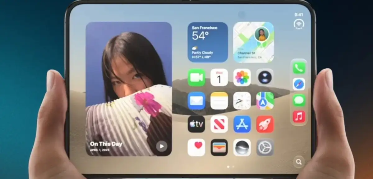 Apple katlanabilir iPhone'un kat izini nasıl gizledi? İşte kullandığı teknoloji