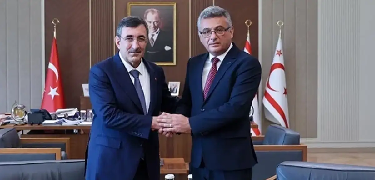 KKTC Cumhurbaşkanı Erhürman, Yılmaz'ı kabul etti