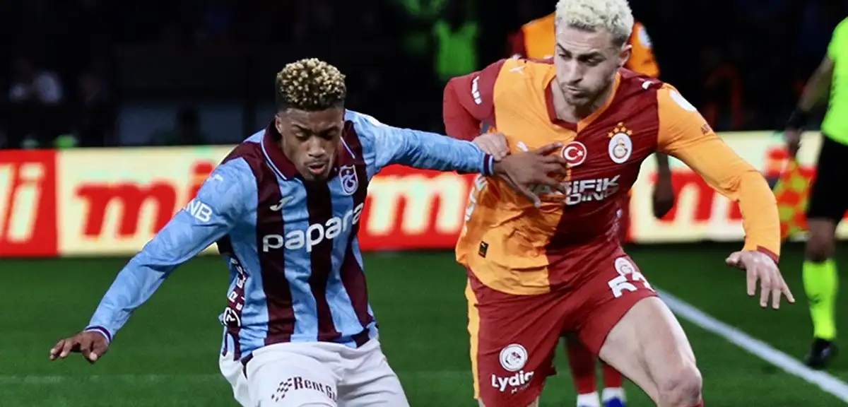 Trabzonspor evinde Galatasaray'ı 3-0 geçti