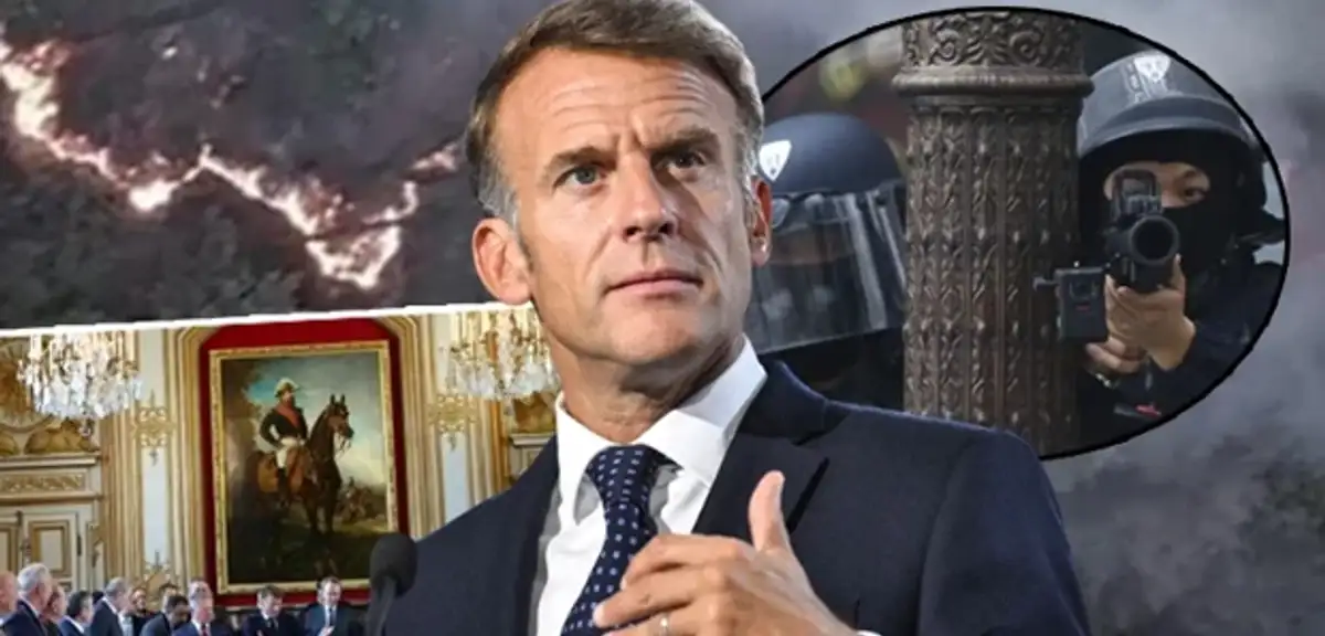 Macron'dan hibrit tehditlere karşı hazırlık talimatı