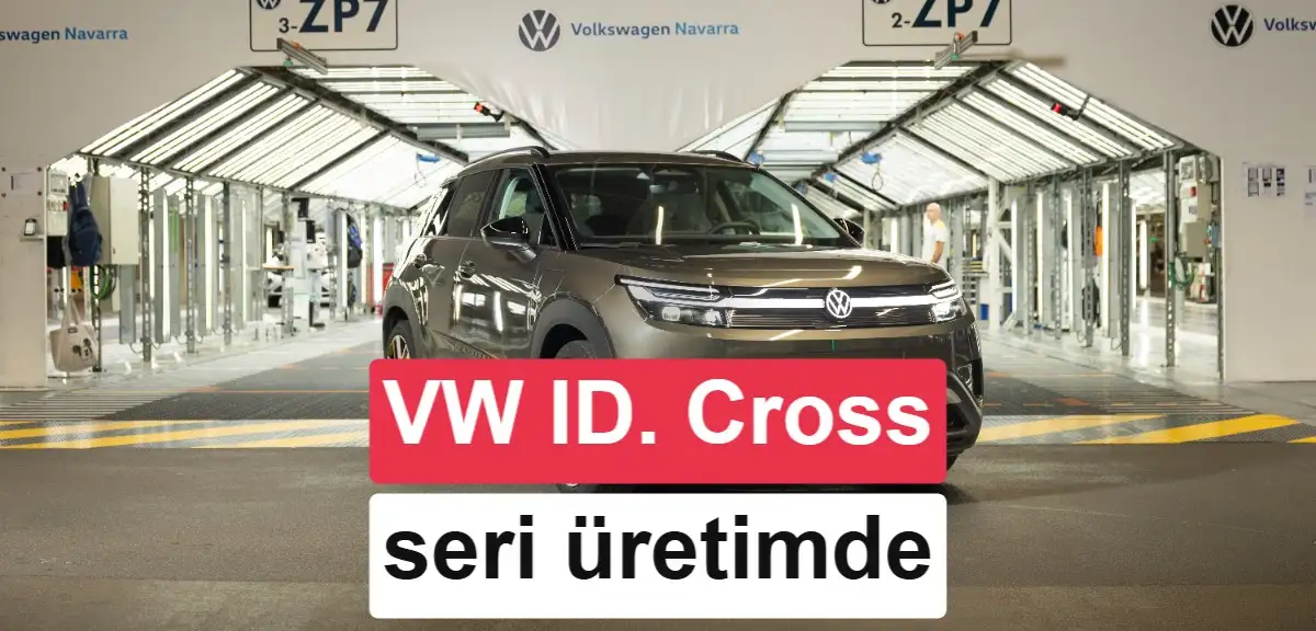 28 bin euroluk elektrikli Volkswagen ID. Cross seri üretime girdi