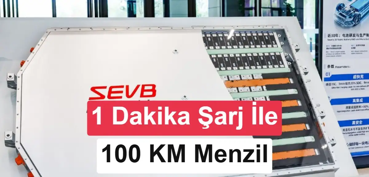 Elektrikli otomobilleri 9 dakikada yüzde 97 şarj eden batarya sistemi