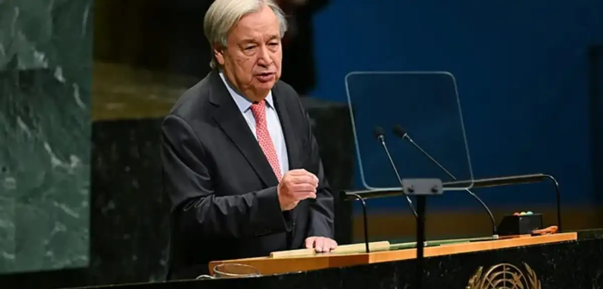 BM Genel Sekreteri Guterres'ten Gazze Vurgusu