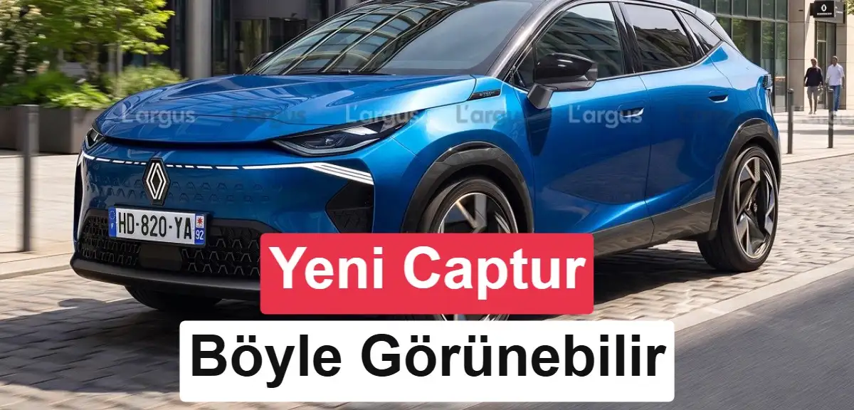 Yeni nesil Renault Captur geliyor: Muhtemel tasarımı