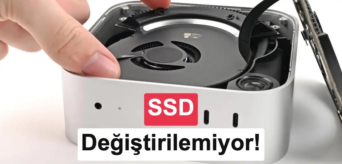 Apple'dan SSD sürprizi: Yeni Mac Mini'de değiştirilemiyor!