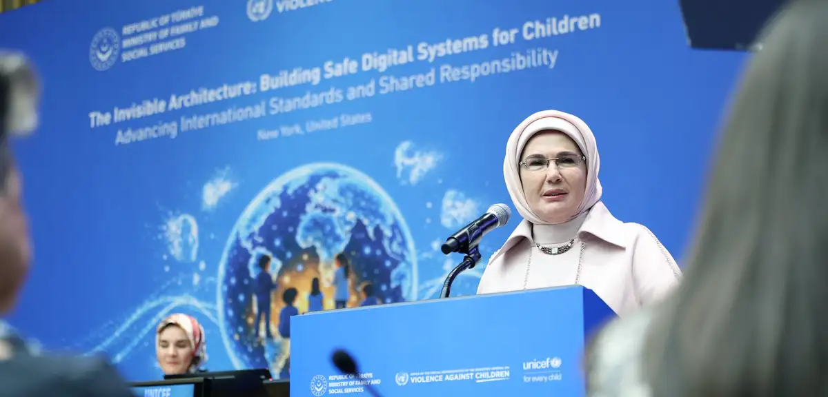 Emine Erdoğan'ın ABD'de gündemi çocuklar, iklim ve kalkınma oldu