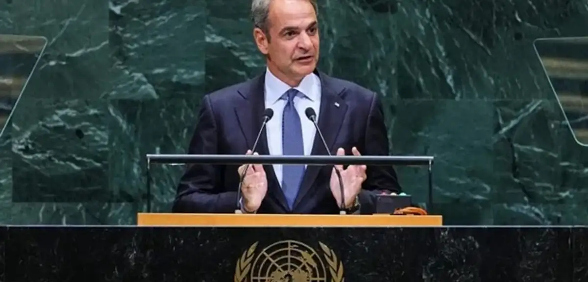Miçotakis'ten BM'de Türkiye mesajı: Yan yana yaşamak kaderimiz