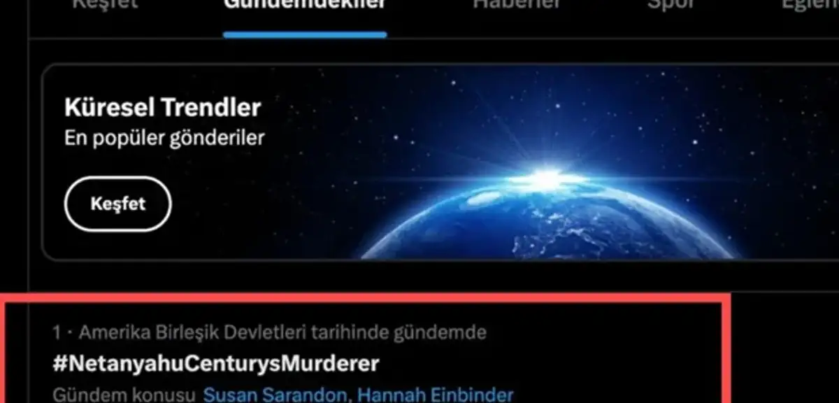 Netanyahu’ya tepkiler sanal medyada dünya gündemine taşındı