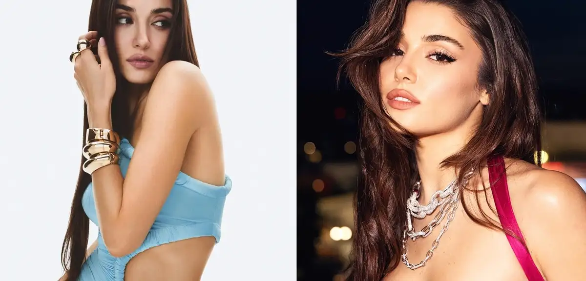 Hande Erçel'in Siyah Elbiseli Paylaşımına Yurt İçi ve Yurt Dışından Beğeni Yağdı