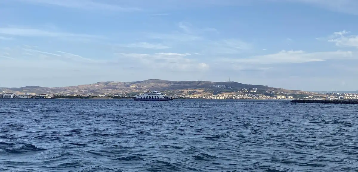 Çanakkale Gökçeada feribot seferleri fırtına nedeniyle iptal
