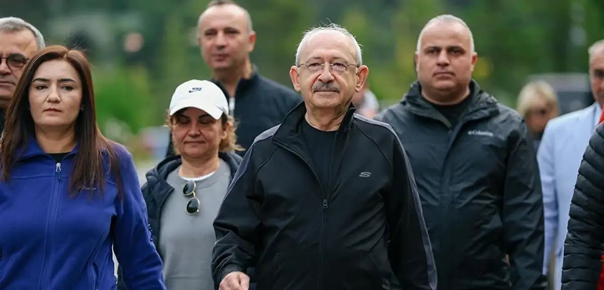 Kılıçdaroğlu Abant Gölü Milli Parkı'nda Sabah Yürüyüşü Yaptı