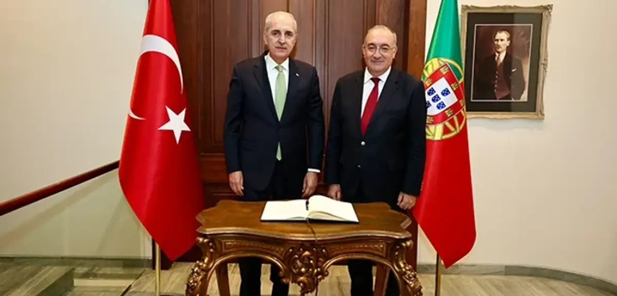 Kurtulmuş'tan Lizbon Büyükelçiliği’ne Ziyaret