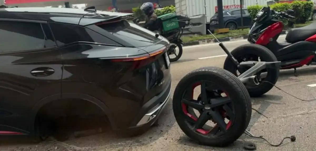 Chery OMODA 5 Arka Aks Kırılması Malezya'da Gündemde