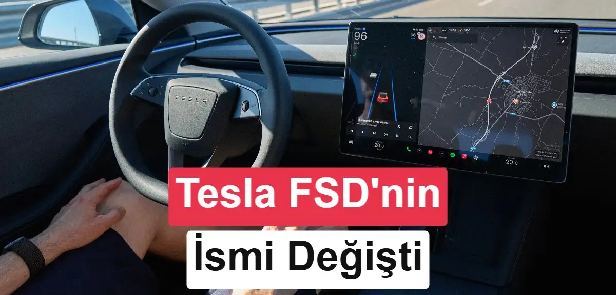 Tesla Avrupa’da Full Self-Driving adını değiştirdi