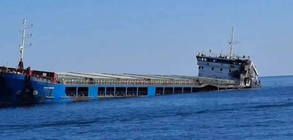 Karadeniz'de İHA Tehdidi: Bir Gemi Battı