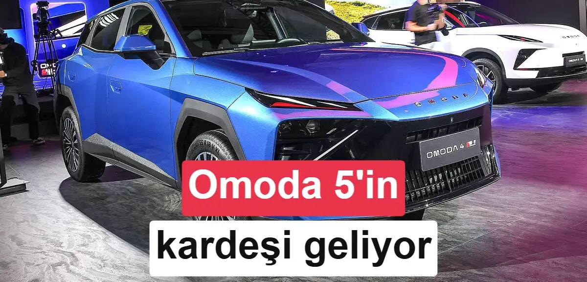 Omoda 4 Avrupa'ya geliyor: Önce hibrit, sonra elektrikli