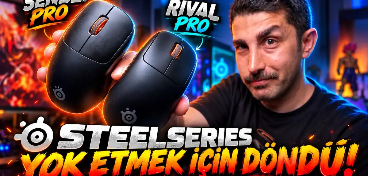 Steelseries Rival Pro ve Sensei Pro incelemesi yayınlandı