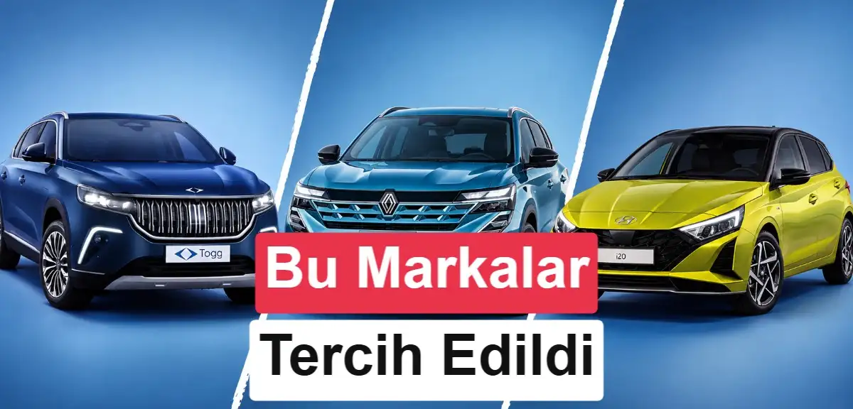 Türkiye, eylülde en çok bu otomobil markalarını tercih etti