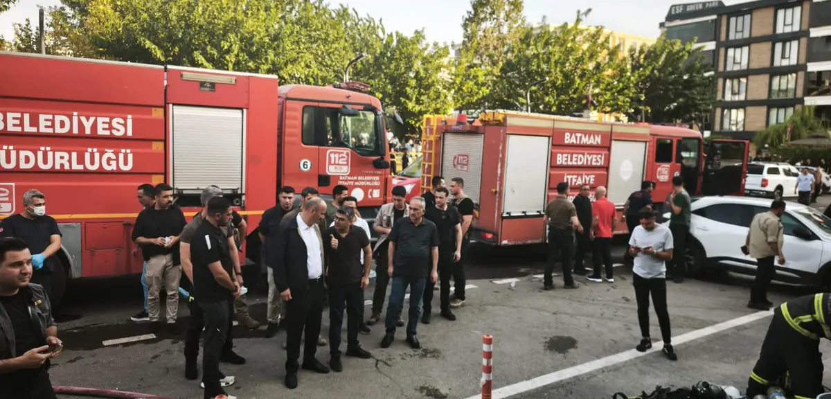 Batman'da spor salonunda çıkan yangında 2 kişi öldü, 10 yaralandı