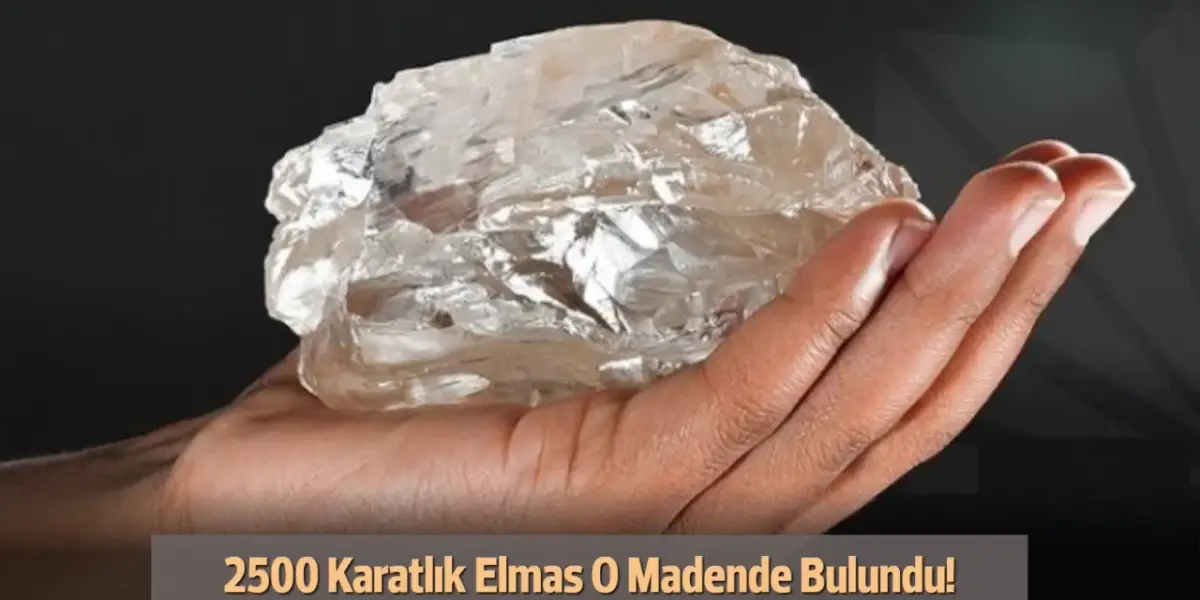 Dünyanın En Büyük Elmaslarından Biri Botsvana'daki Maden Ocağında Bulundu: ‘2500 Karat’