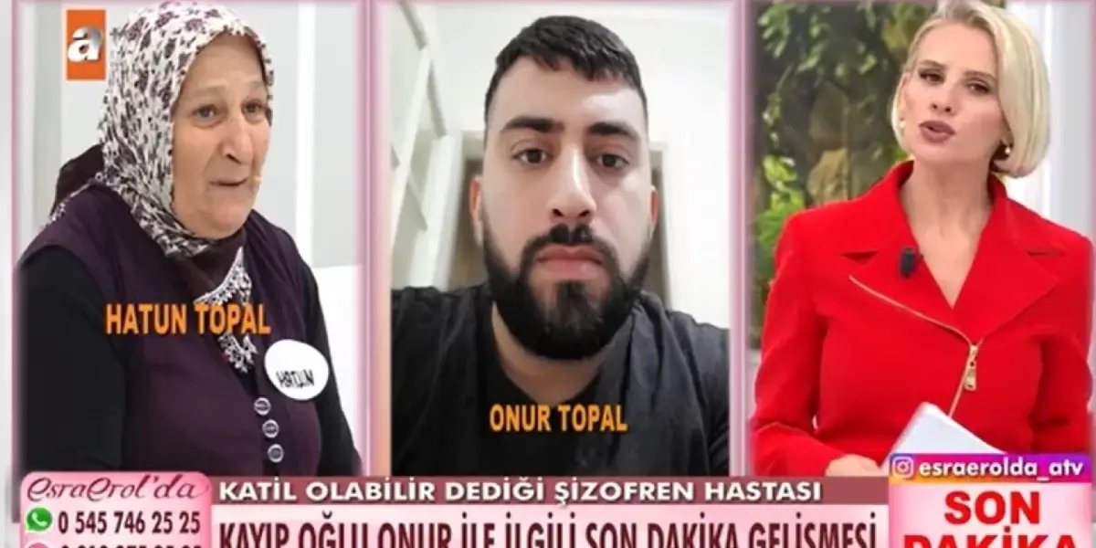 Esra Erol Onur Topal'ı Buldu: Şizofren Hastası Onur Katil Mi Çıktı?