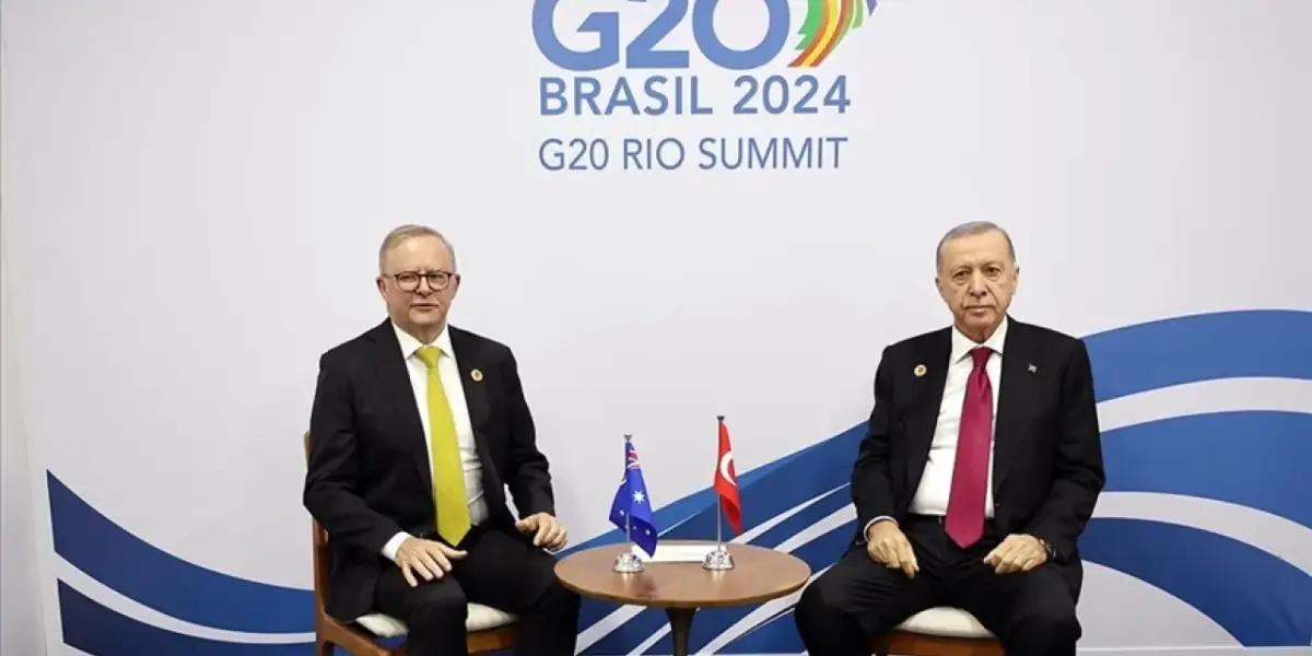 G20 Zirvesi Başladı: Erdoğan Avustralya Başbakanı ile Bir Araya Geldi