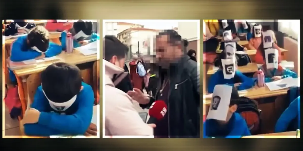İlkokulda Skandal: Öğrencilerine Kripto Maskesi Taktırıp Video Çekti!