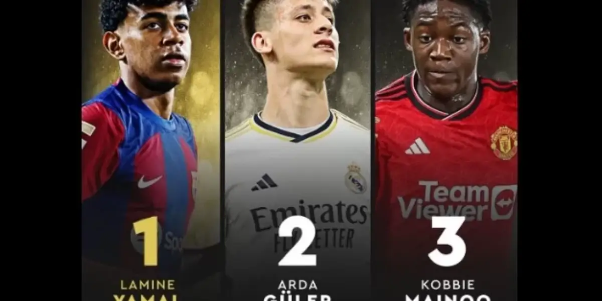 Kopa Trophy Lamine Yamal'ın Oldu: Arda Güler 2. Oldu