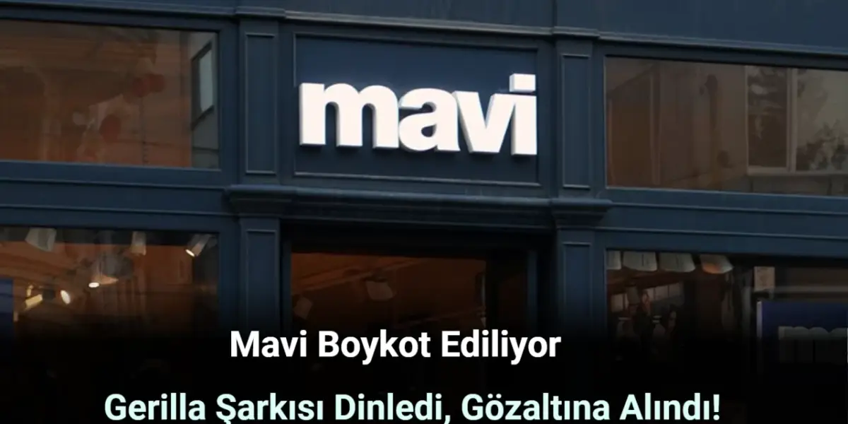 Mavi'ye Tepkiler Çığ Gibi Büyüyor! Gerilla Şarkısı Dinleyip Paylaşan Kadın Gözaltına Alındı