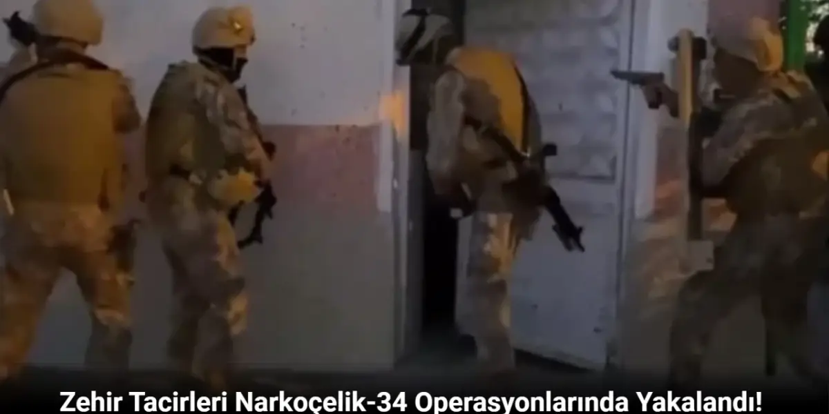 Narkoçelik-34 Operasyonlarında 11 İlde 100 Tutuklama