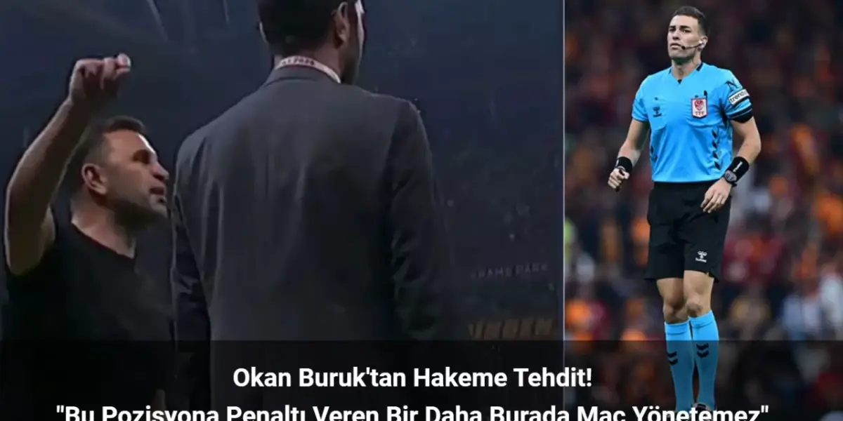 Okan Buruk Hakem Tehdidi İle Gündemde! Penaltı Veren Hakemi Uyardı!