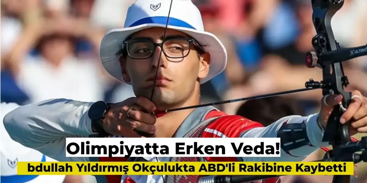 Paris Olimpiyatları | Abdullah Yıldırmış ABD’li Rakibine Kaybetti! Olimpiyatlardan Elendi
