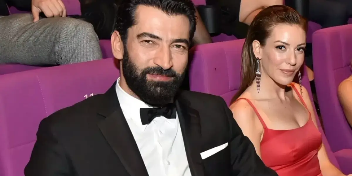 Sinem Kobal'dan Eşi Kenan İmirzalıoğlu'na Romantik Öpücük