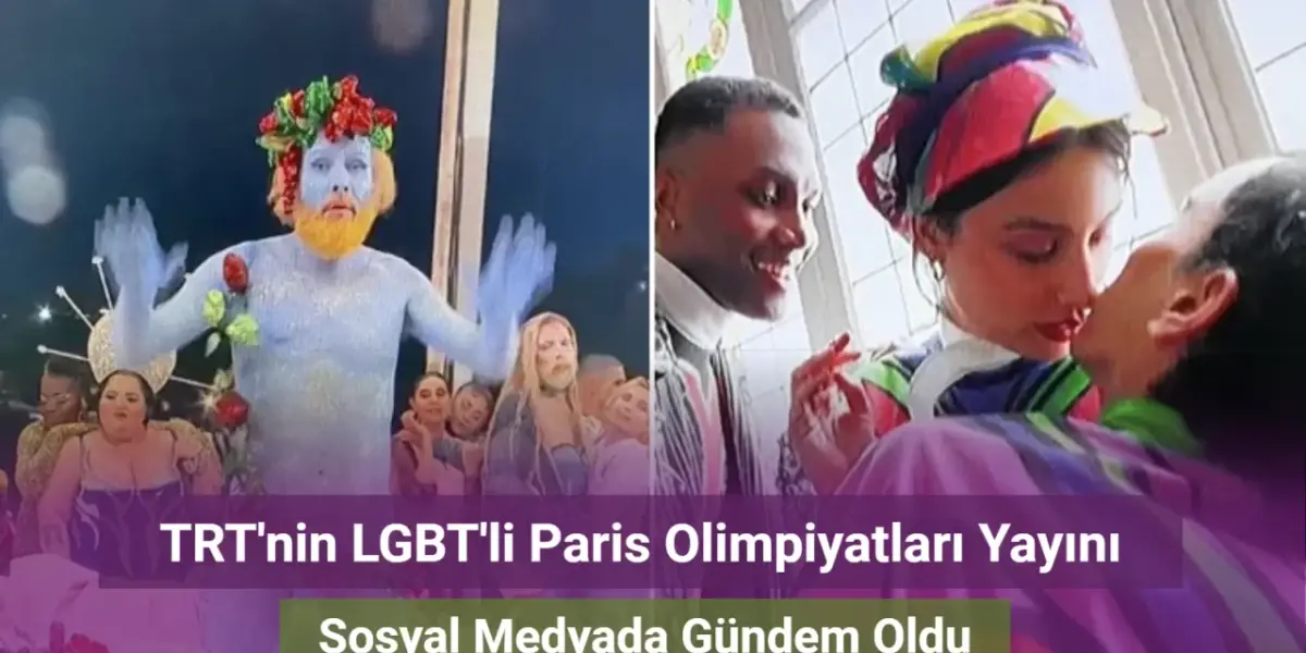TRT'nin LGBT'li Paris Olimpiyat Yayını Eleştirildi