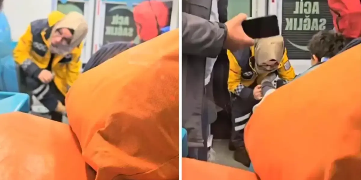 Yaralı Çocuğa Ayakları Çıplak Diye Kendi Çoraplarını Giydirdi: Acil Tıp Teknisyeni Bu Hareketiyle Gönülleri Fethetti