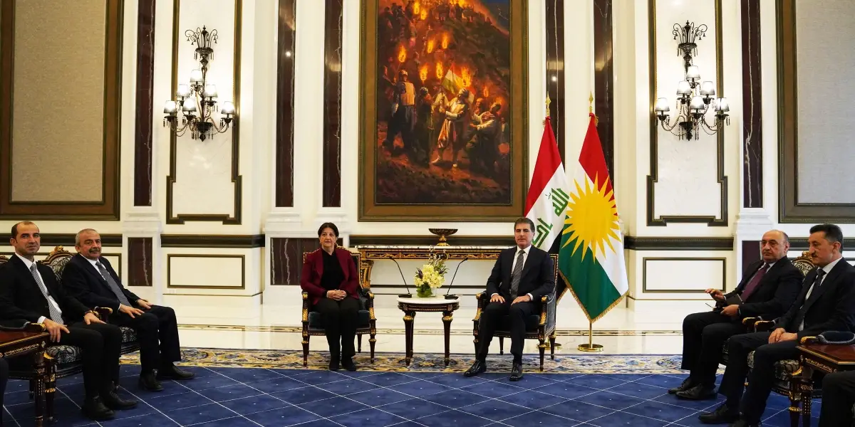 İmralı Heyeti Neçirvan Barzani'yle Görüştü