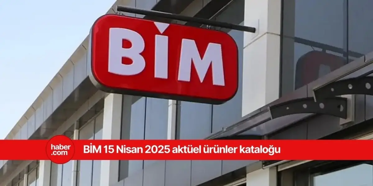 BİM 15 Nisan 2025 aktüel ürünler kataloğu