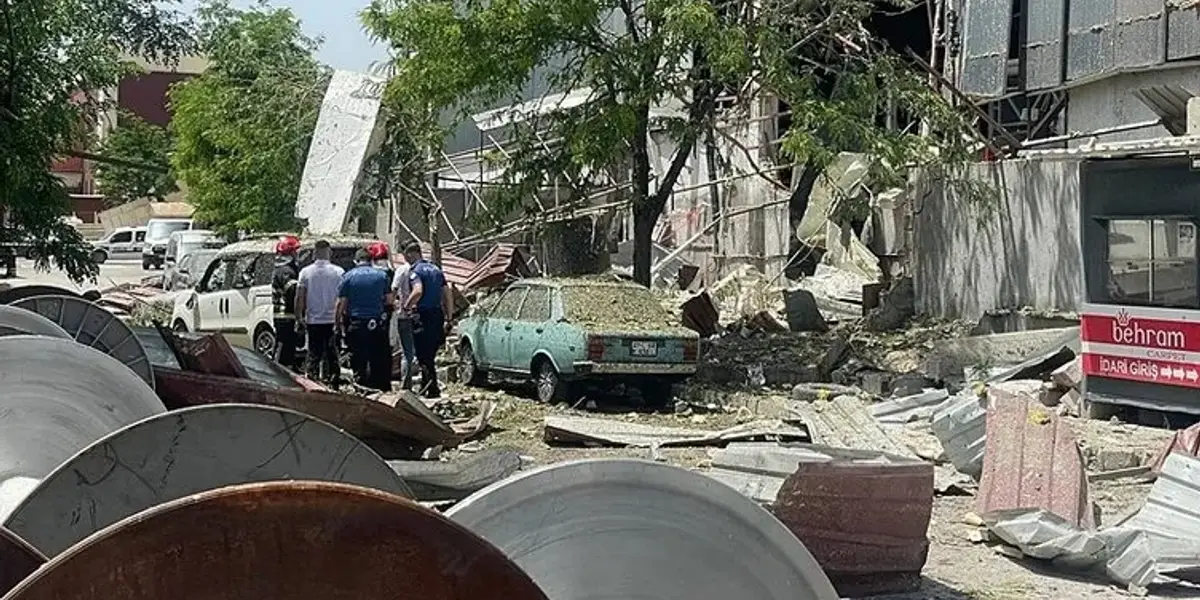 Gaziantep'te Fabrikada Patlama: 7 Yaralı