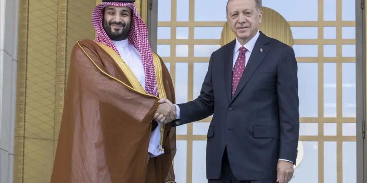Erdoğan, Bin Selman ile Görüştü