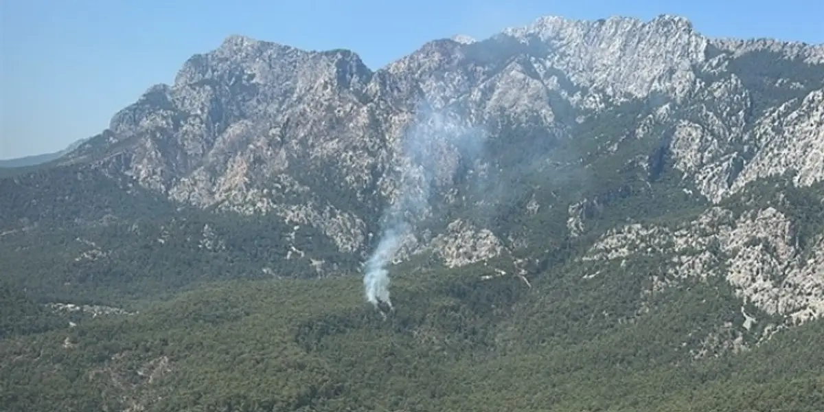 Antalya Kemer'de Orman Yangını