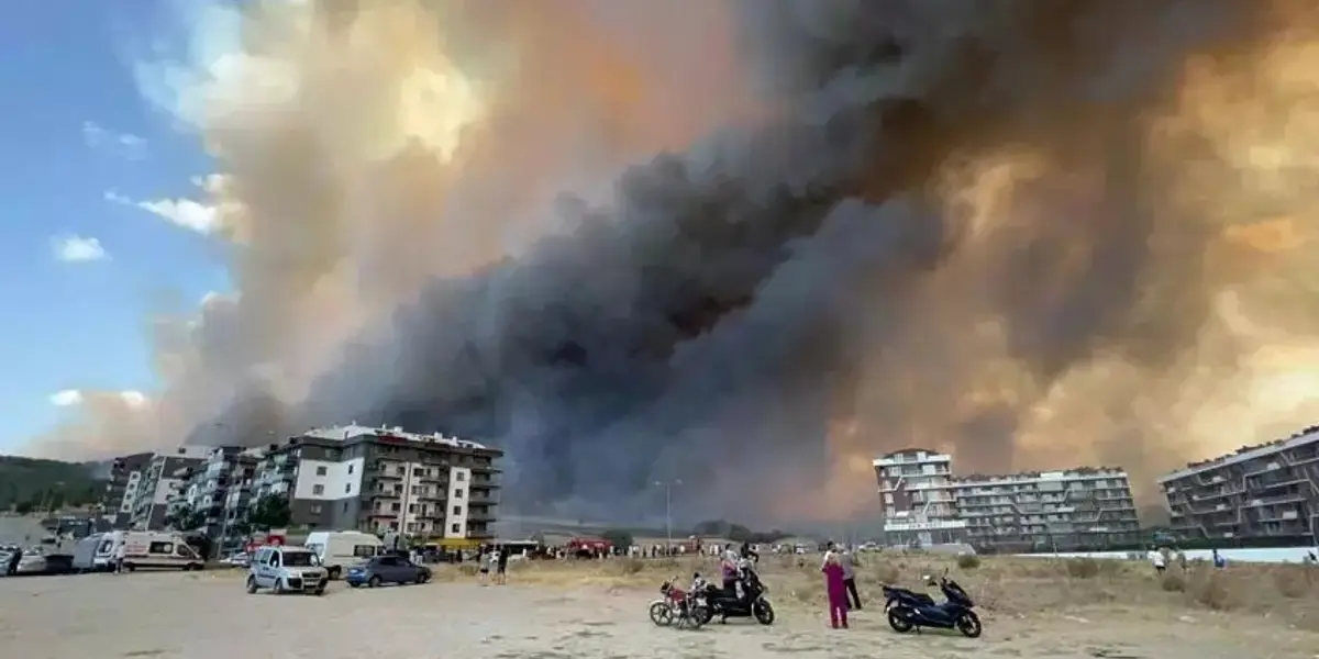Çanakkale'de Yangınlarla Mücadelede Son Durum