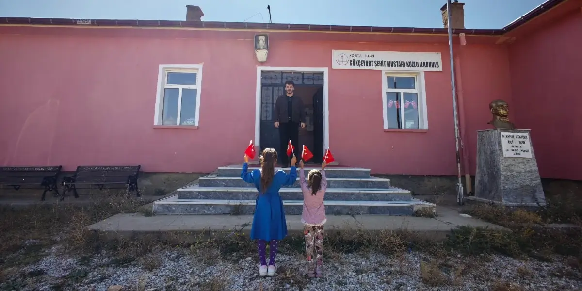 Konya'nın Ilgın İlçesindeki Okulda Öğrenci Sayısı İkiye Çıktı